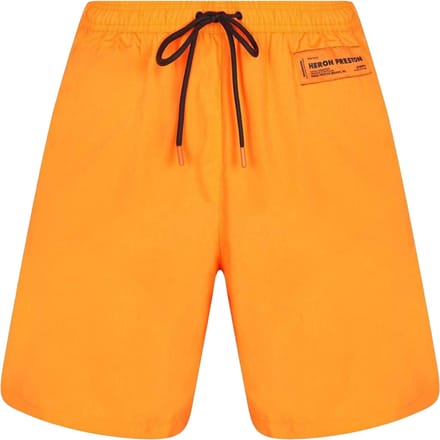Heron Preston Heren zwemshorts (Neon Oranje)