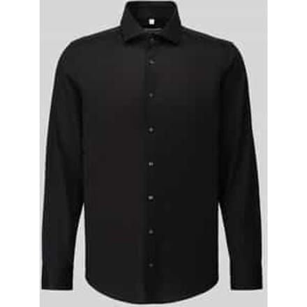 Slim Fit zakelijk overhemd van mix van katoen en modal model 'Light Spread Kent'