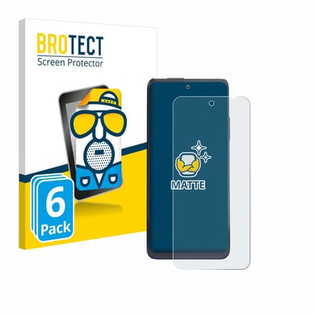 BROTECT - Screenprotector voor Thuraya One - Folie Beschermfolie matte 6 Stuks
