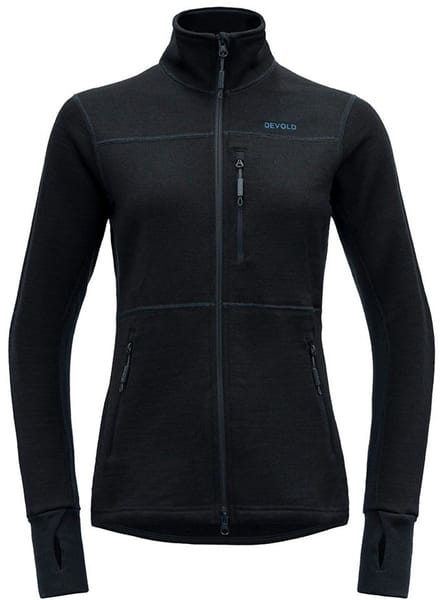 Devold Of Norway Thermo Wool Jas Zwart S Vrouw