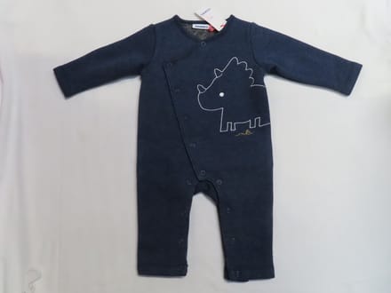 Noukie's - Combi - blauw - Jongen - Dino - 3 maand 62
