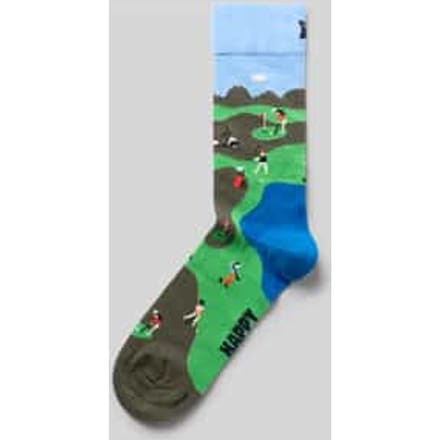 Happy Socks Sokken Golf - Maat 41-46 - Heren - Grappige sokken - Halfhoge sokken