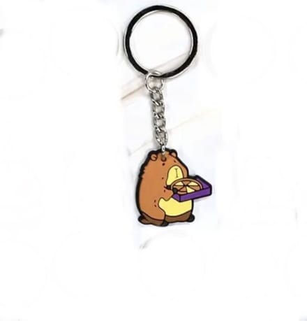 Akyol capybara - capybara sleutelhanger - knaagdier - sleutelhanger -