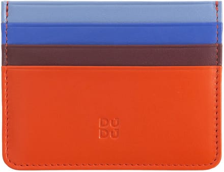 DuDu - Skins - Compacte Lederen Kaartetui - Horizontale Elegant Design
