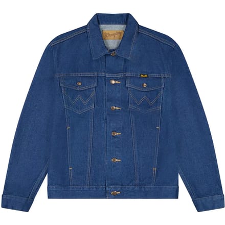 Denim overhemd Wrangler Prewashed Indigo