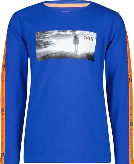 4PRESIDENT T-shirt jongens - Cobalt - Maat 152