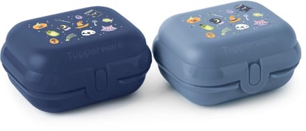 Tupperware smartclipdoosjes set van 2 Halloween