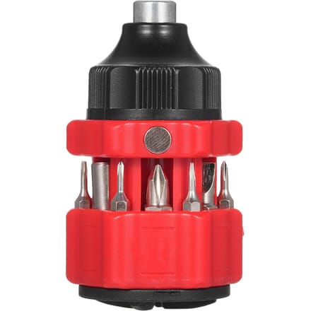 12in1 multifunctionele mini-combinatieratelschroevendraaierset MultiBit-set Multi-schroevendraaiergereedschap Standard rood zwarte kleur