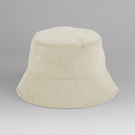 EarthAware® Organic Cord Bucket Hat - Stone - S/M