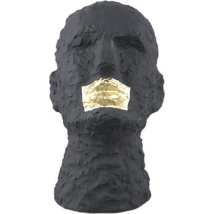 PTMD - Beeld Bertrand - Zwart - 27x20x33.5cm
