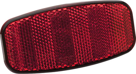 Dresco Reflector Rood/zwart 112x54mm