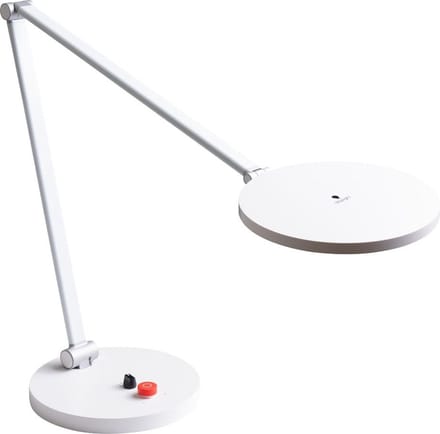 Daylight Tricolor Bureaulamp met LED - Tafellamp met dimmer - Leeslamp met flexibele arm - 3 Lichtkleuren - Dimbaar - LED - Wit