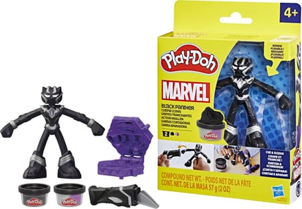 Hasbro Play-Doh Marvel Black Panther Cutting Claws Action Figure Playset 10cm
