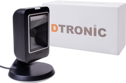 DTRONIC DT3163 barcodescanner – USB tafelscanner – QR & 1D – Plug & Play – Voor PC, Mac & Android