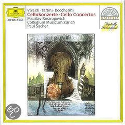 Vivaldi, Tartini, etc: Cello Concertos / Rostropovich