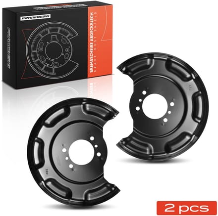 Frankberg 2x Remplaat Achteras Beide kanten voor Hyundai Accent RB i