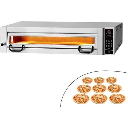 GGM Gastro Elektro Pizzaofen Power - 9x 34cm - Digital - (Tief)