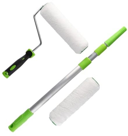 Verfrollerset met Telescopische Steel 2x 25cm voor Muren en Plafonds