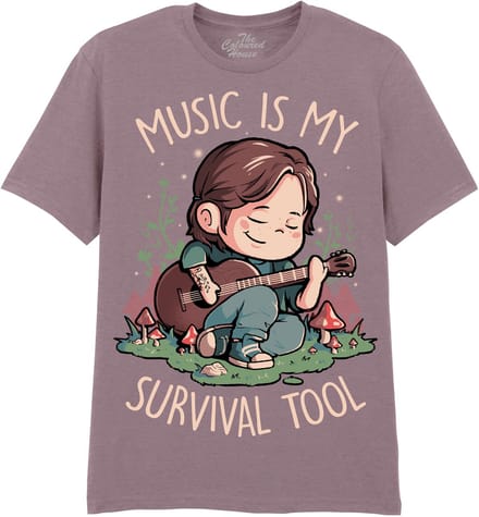 Music Is My Survival Tool The Coloured House T-shirt S