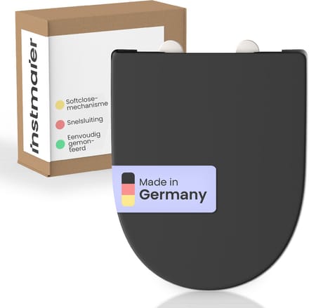 instmaier Alma - Alma - Made in Germany - duroplast - D-vorm - Zwart