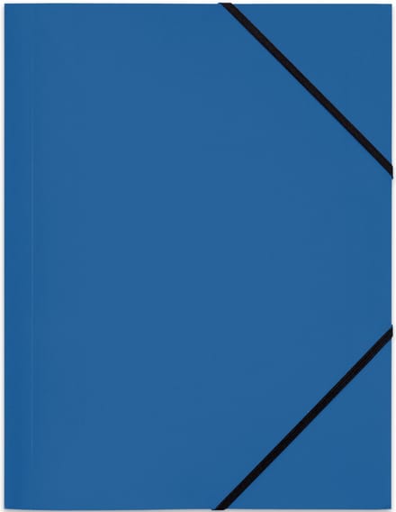 ELBA hoekspanmap Standard, DIN A4, PP, blauw