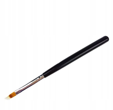Platte Ombre Kwast voor Nageldecoratie - Synthetisch
