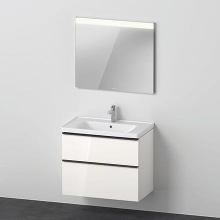 Duravit D-Neo furniture set with square mirror 80 cm DE011302222