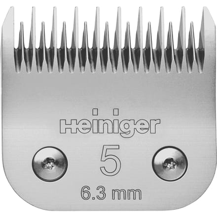 Heiniger Saphir Messenset nr. 5 – 6,3 mm voor paarden en honden