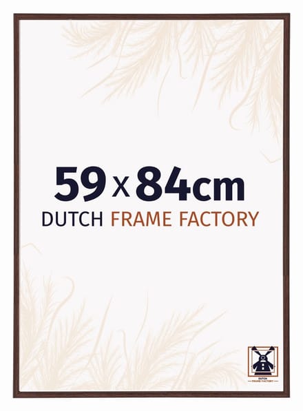 Fotolijst 59x84 cm - Kunststof - Bruin - Angers
