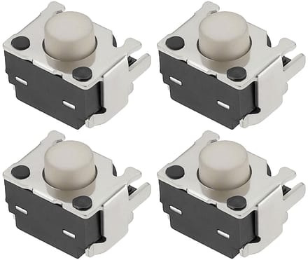 Dailygoods - Set van 4 Micro Schakelaars voor Gaming Controllers