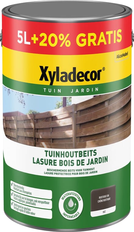 Xyladecor - Tuinhoutbeits - Rustieke Eik - 6 L