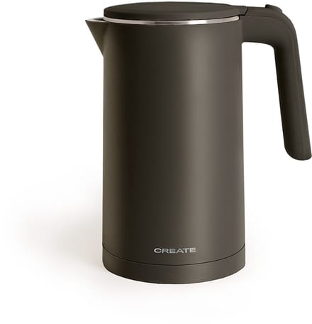 CREATE - 1 L elektrische waterkoker met temperatuurregeling - 1000W - Zwart - KETTLE STUDIO PRO