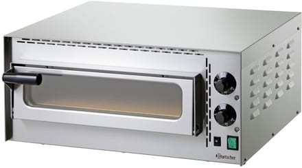 Bartscher Pizza Oven - Mini Plus - RVS - 1x Ø35 cm - 50-400°C - 230V - 575x525x270mm - Horeca Oven