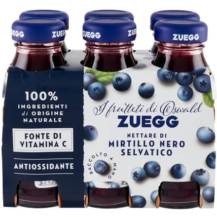 Jus de myrtille 6x125ml - zuegg