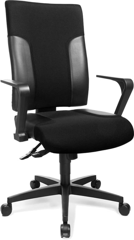 "Topstar Brodrehstuhl ""Two 20"", schwarz / schwarz"