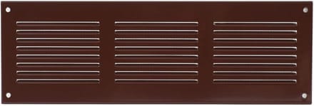 Ventilatierooster Wandrooster met Insectenbescherming 300 x 200 mm - Bruin