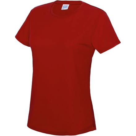 Just Cool Women´s Cool T JC005 - Fire red - 4XL