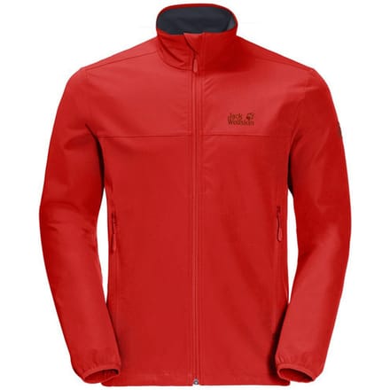 Jack Wolfskin Crestview heren rood jack