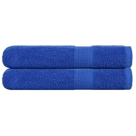 vidaXL - Handdoeken - FROGN - 2 - st - 100x200 - cm - 360 - g/m² - blauw