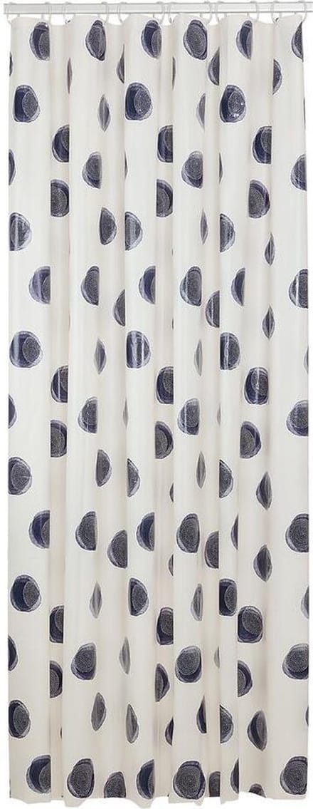 Sealskin Mood - Douchegordijn 180x200 cm - Peva - Blauw / Off-wite
