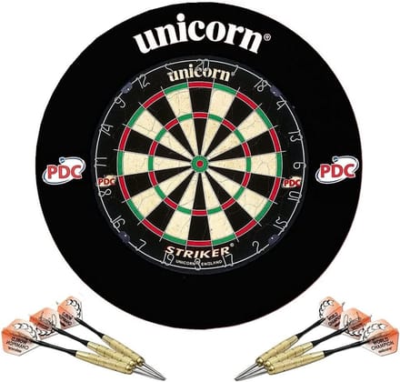 Dartboard en Surround Home Dart Centrum - Inclusief Darts