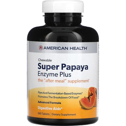 Super Kauwbare Papaja Enzym Plus 360 Tabletten