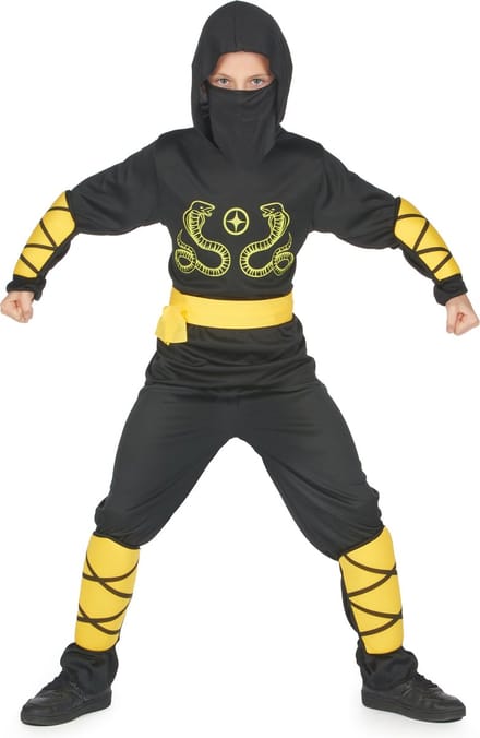 "Ninjavermomming voor jongens Feestkleding - Verkleedkleding - 116/122"