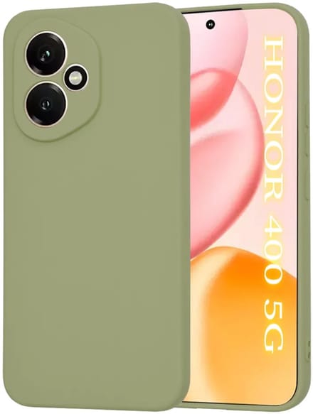 Hoesje geschikt voor HONOR 400 - Techsuit Soft Flex Silicone Back Cover - Matcha