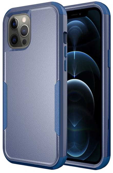 Shockproof Hoesje geschikt voor iPhone 13 Pro Max - Mobiq Layered Armor Case geschikt voor iPhone 13 Pro Max