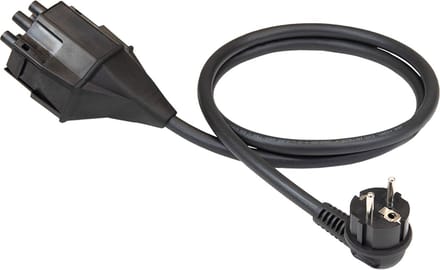 NRGkick 20001005 electriciteitssnoer Zwart Netstekker type E+F Smart attachment