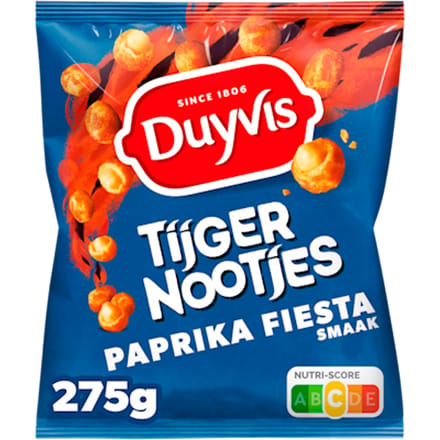 Tijgernootjes fiesta paprika