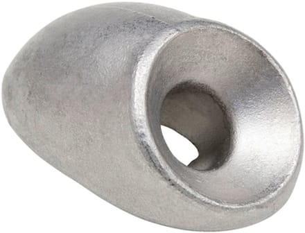 Wurth - Hellingring 45 graden langgat RVS - Hellingring 45°, A2 ovale opening - x 50 st - Lengte (L) 29.5 mm