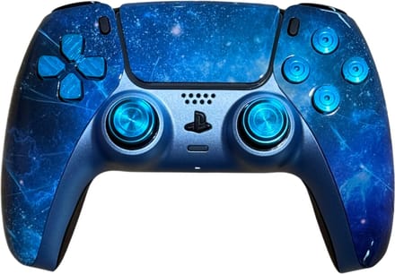 Clever Blue Vortex Custom Controller (PS5 compatibel)