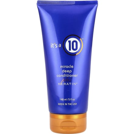 C'est un 10, Après-shampoing profond Miracle, Plus Kératine®, 5 fl oz (148 ml) blue